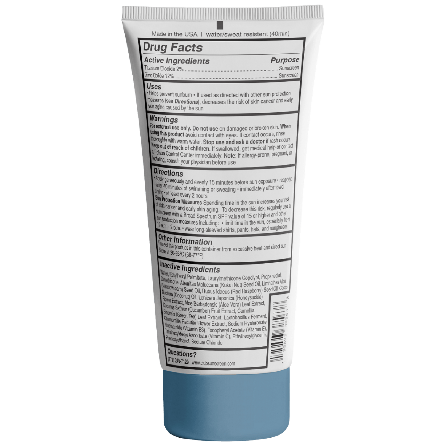 SPF 30 Mineral Sunscreen with Zinc